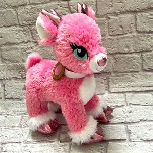 Build a bear Pink Dear Sparkle EXCELLENT 15”